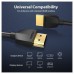 CABLE HDMI V2.0 4K M-M PORTATIL 0.50 M NEGRO VENTION (Espera 4 dias)