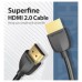 CABLE HDMI V2.0 4K M-M PORTATIL 2 M NEGRO VENTION (Espera 4 dias)