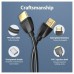 CABLE HDMI V2.0 4K M-M PORTATIL 2 M NEGRO VENTION (Espera 4 dias)