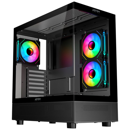 CAJA ATX ABYSM DANUBE SAVA H400 PRIME BLACK