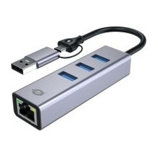 ADAPTADOR USB-C/USB-A ETHERNET RJ45 CONCEPTORNIC