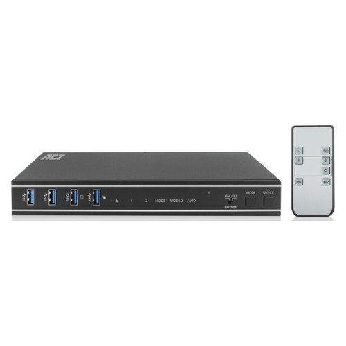4K@60Hz | 2x salidas HDMI | 4x entradas HDMI | 2x