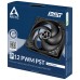 VENTILADOR 12CM ARCTIC P12 PWM PST NEGRO