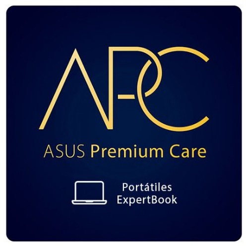 ASUS Garantia CARRY IN / ExpertBook B1-P1-B3-P3-B5-P5-B9 / Recogida y entrega + da&ntilde;os accidentales + Bateria / Total a&ntilde;os 4