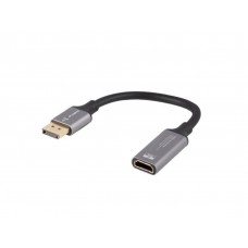 ADAPTADOR LANBERG 4K DISPLAYPORT MACHO/HDMI HEMBRA 20CM