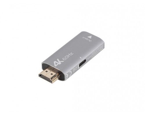 ADAPTADOR LANBERG 4K HDMI MACHO/DISPLAYPORT HEMBRA