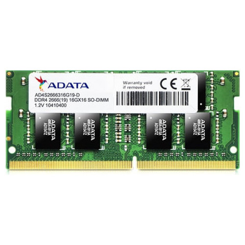 ADATA AD4S26668G19-SGN DDR4 SODIMM 8GB 2666-IA20 ADATA AD4S26668G19-SGN DDR4 SODIMM 8GB 2666
