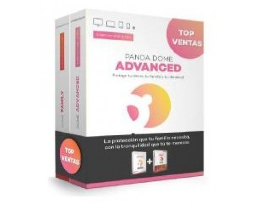 SOFTWARE ANTIVIRUS PANDA  DOME ADVANCED  2 LICENCIAS +