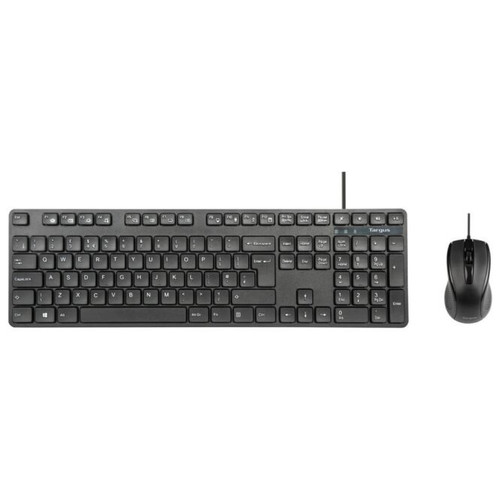 COMBO TECLADO RATON TARGUS USB NEGRO-SX30 COMBO TECLADO RATON TARGUS USB NEGRO