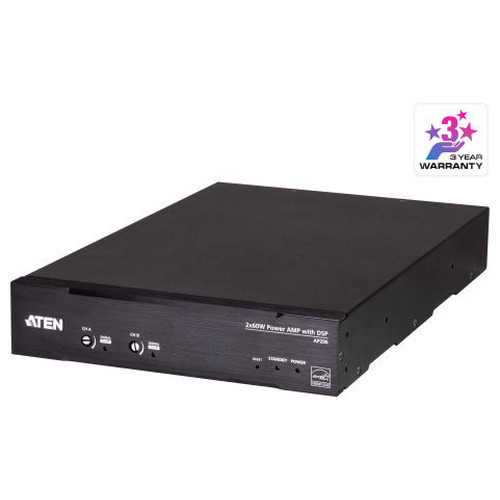 ATEN Amplificador de potencia de 2 x 60 W con DSP (Espera 4 dias)-SX40 ATEN Amplificador de potencia de 2 x 60 W con DSP (Espera 4 dias)