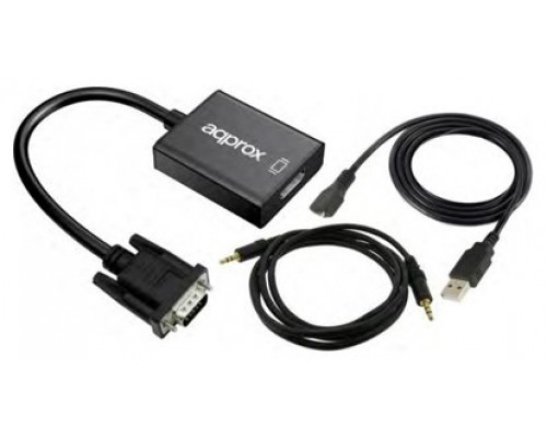 approx APPC25 Adaptador VGA A HDMI