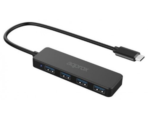 HUB APPROX APPC54USB-C A 4PTOS USB3.0