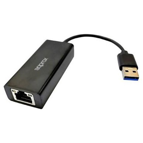 ADAPTADOR USB 3.0 A 2.5 ETHERNET GIGABIT APPROX (Espera 4 dias)-SX30 ADAPTADOR USB 3.0 A 2.5 ETHERNET GIGABIT APPROX (Espera 4 dias)