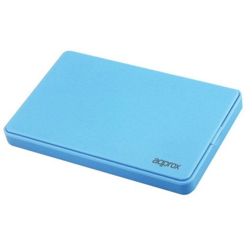 CAJA EXTERNA USB 2.5"" SATA SCREWLESS AZUL CLARO APPROX (Espera 4 dias)-SX30 CAJA EXTERNA USB 2.5"" SATA SCREWLESS AZUL CLARO APPROX (Espera 4 dias)