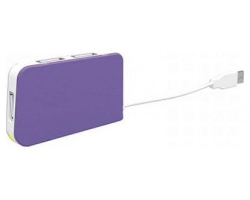 Hub Usb 2.0 Approx Appht4p A 4xusb-a 2.0 Color Morado