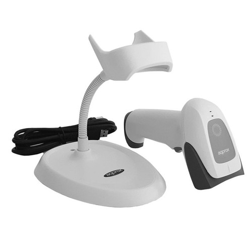 SCANNER CODIGO DE BARRAS APPROX APPLS22WH BLANCO 2D/1D-SX20 SCANNER CODIGO DE BARRAS APPROX APPLS22WH BLANCO 2D/1D