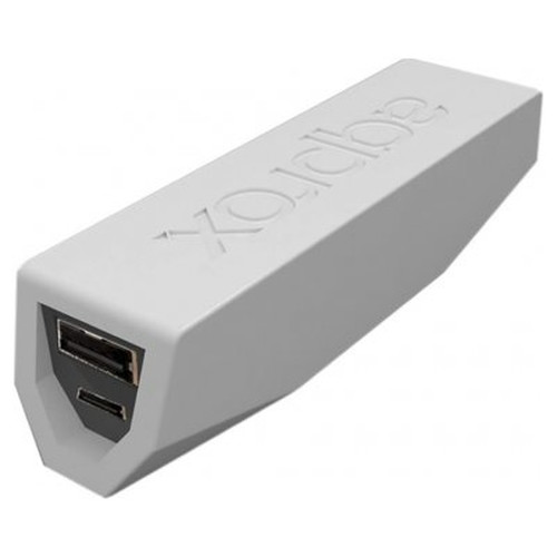 APPROX Power Bank de bolsillo Universal 2600 mAh (Blanco)-IR25 APPROX Power Bank de bolsillo Universal 2600 mAh (Blanco)