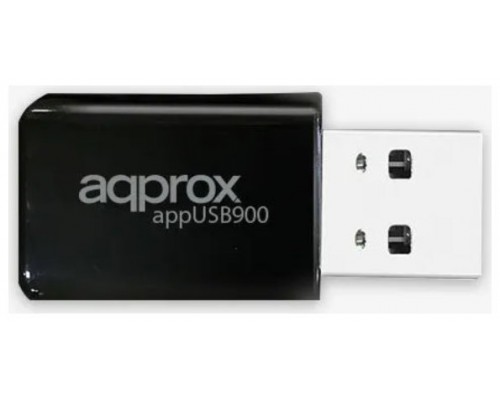 ADAPTADOR USB - 900Mbps BT 5.4 + Wi-fi 6 APPROX (Espera 4 dias)
