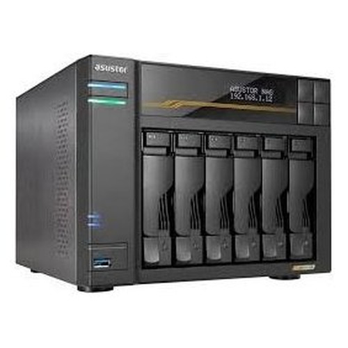 SERVIDOR NAS ASUSTOR LOCKERSTOR 6 AS6806T 6 BAHIAS AMD-SX25 SERVIDOR NAS ASUSTOR LOCKERSTOR 6 AS6806T 6 BAHIAS AMD
