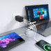 AISENS - CARGADOR GaN 100W, 2xUSB-C PD3.0 QC4.0 QC5.0, 1xUSB-A QC3.0, NEGRO-IR35 AISENS - CARGADOR GaN 100W, 2xUSB-C PD3.0 QC4.0 QC5.0, 1xUSB-A QC3.0, NEGRO