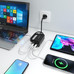 AISENS - CARGADOR SOBREMESA GaN 100W, 3xUSB-C PD3.0 QC4.0 QC5.0, 1xUSB-A QC3.0, NEGRO-IR99 AISENS - CARGADOR SOBREMESA GaN 100W, 3xUSB-C PD3.0 QC4.0 QC5.0, 1xUSB-A QC3.0, NEGRO