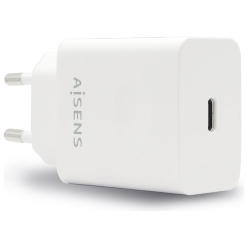 AISENS - CARGADOR USB-C PD3.0 1 PUERTO 1xUSB-C 20W, BLANCO-IR36 AISENS - CARGADOR USB-C PD3.0 1 PUERTO 1xUSB-C 20W, BLANCO