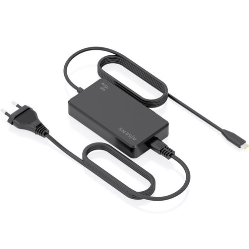 AISENS - CARGADOR DE SOBREMESA GaN 45W PD3.0 1XUSB-C 1.8M, NEGRO