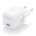 AISENS - CARGADOR GaN 25W, 1xUSB-C PD3.0 QC4.0, BLANCO