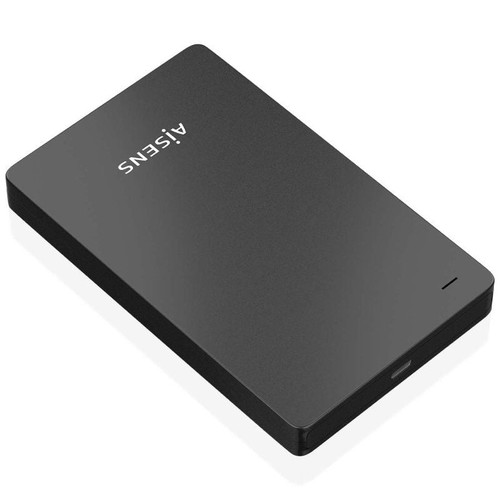 AISENS - CAJA EXTERNA 2,5 9.5MM SATA A USB-C USB3.1 GEN1, NEGRA-IR30 AISENS - CAJA EXTERNA 2,5 9.5MM SATA A USB-C USB3.1 GEN1, NEGRA