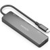 AISENS - USB-C DOCK 7 EN 1, USB-C A 1xHDMI, 3xUSB-A, 1xUSB-C PD 100W, 1xSD, 1xMICRO SD, GRIS, 15CM