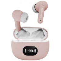 AVENZO AURICULARES TRUE WIRELESS TACTILES CON POWER BANK ROSA