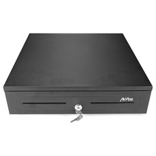 CAJON PORTAMONEDAS AVPOS U285 41CM ACERO BANDEJA