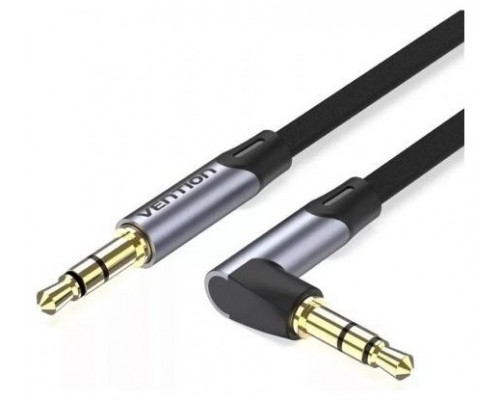 CABLE AUDIO ESTEREO ACODADO JACK 3.5/M JACK 3.5/M 5 M GRIS VENTION (Espera 4 dias)