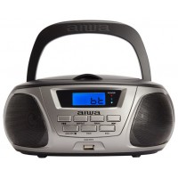 Radio Cd Bluetooth Portable Aiwa Boombox Bbtu-300