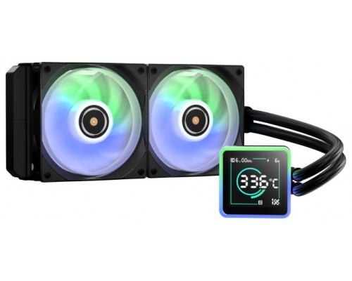 REFRIGERACION LIQUIDA KUZY AIO LCD 240 A-RGB BLACK BITFENIX (Espera 4 dias)