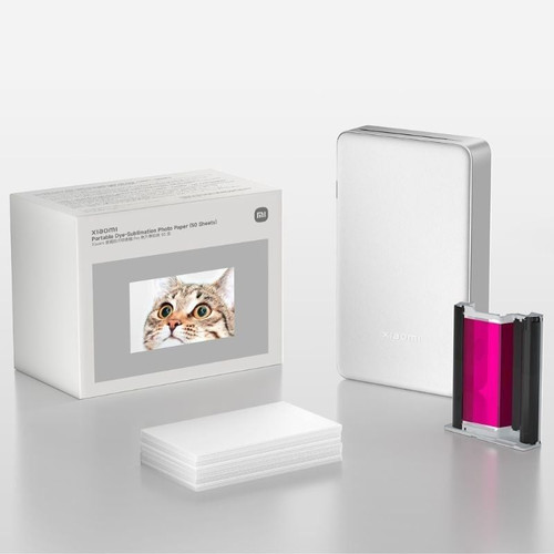 PAPEL FOTOGRAFICO 5x7.6 cm 50 HOJAS XIAOMI (Espera 4 dias)-SX30 PAPEL FOTOGRAFICO 5x7.6 cm 50 HOJAS XIAOMI (Espera 4 dias)