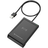CONCEPTRONIC BIAN11B Lector de tarjetas de identificacion inteligente NFC de doble interfaz BIAN11B Dual-Interface NFC Smart ID Card Reader-IR25 CONCEPTRONIC BIAN11B Lector de tarjetas de identificacion inteligente NFC de doble interfaz BIAN11B Dual-Interface NFC Smart ID Card Reader