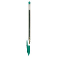 BIC Boligrafo Cristal trazo medio verde-IR39 BIC Boligrafo Cristal trazo medio verde
