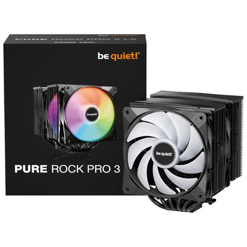 be quiet! Ventilador PURE ROCK PRO 3 LX Black-IA20 be quiet! Ventilador PURE ROCK PRO 3 LX Black