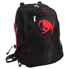 MOCHILA KEEP OUT BK7RXL NEGRA ROJA 17"