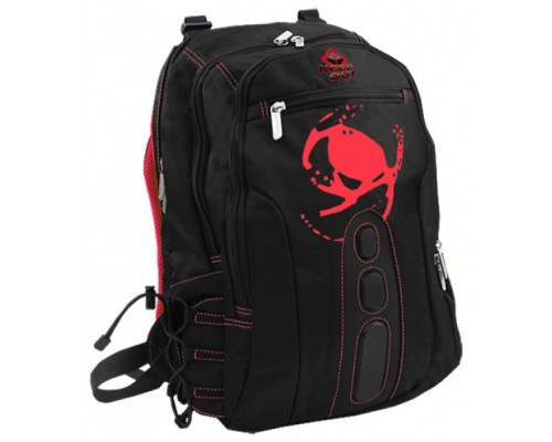 MOCHILA KEEP OUT BK7RXL NEGRA ROJA 17"