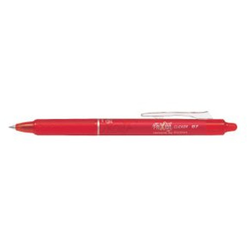 PILOT BOLIGRAFO BORRABLE FRIXION CLICKER ROJO