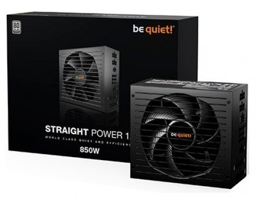 be quiet! Fuente Alim. 850W 12 Platinum 20+4 Negro-IA20 be quiet! Fuente Alim. 850W 12 Platinum 20+4 Negro