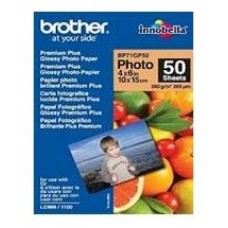 BROTHER Papel Inkjet Glossy 10x15 50h 260g/m2