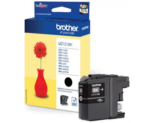 TINTA BROTHER LC-121BK  NEGRA 300 PAG