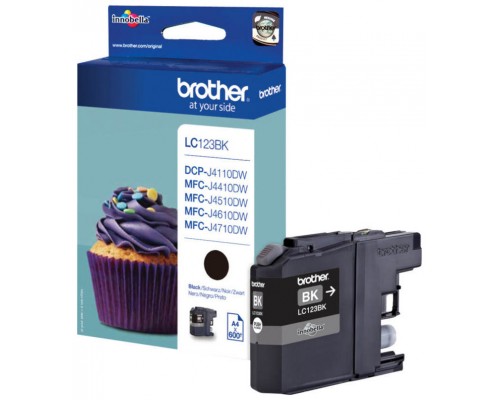 TINTA BROTHER LC-123BK NEGRO