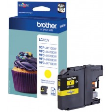 TINTA BROTHER LC-123Y AMARILLO