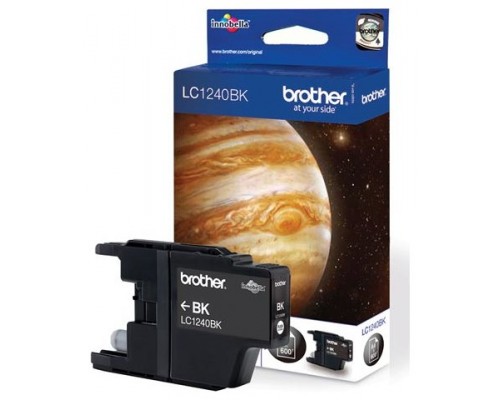 TINTA BROTHER LC-1240BK  NEGRO 600PAG