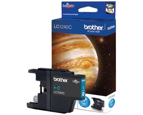 TINTA BROTHER LC-1240C CIAN 600PAG