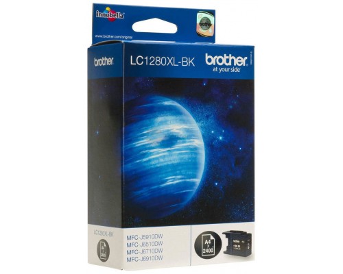 TINTA BROTHER LC-1280XLBK NEGRO ALTA CAPACIDAD